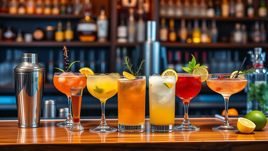 Top 5 Cocktailkurse in Hamburg für Genießer